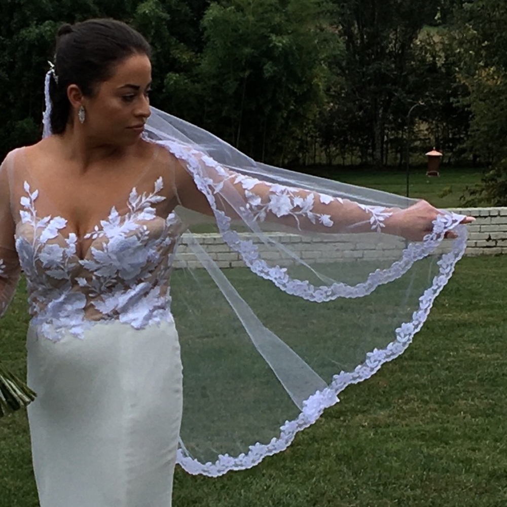 Lace Mantilla Bridal Veil